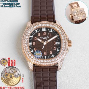 Montre Réplique de Luxe Patek Philippe Aquanaut 5068 AAA+ Paiement à la Livraison 1122183771 - front view