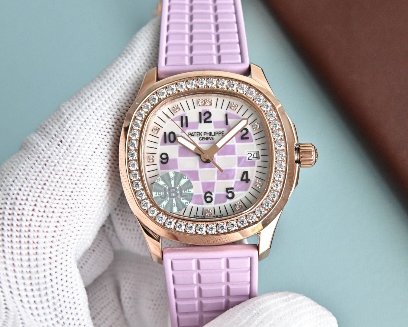 1-140.jpg Patek Philippe Aquanaut 5067A Réplique Montre AAA+ Paiement à la Livraison 1125816514 - side view | Aquanaut