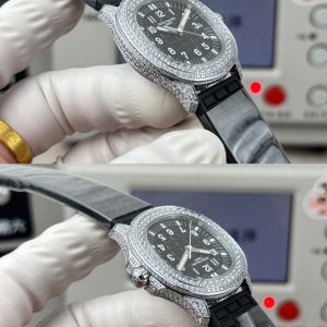 Montre réplique Patek Philippe Aquanaut 5068, qualité AAA+ et paiement à la livraison 1135997823 - macro shot